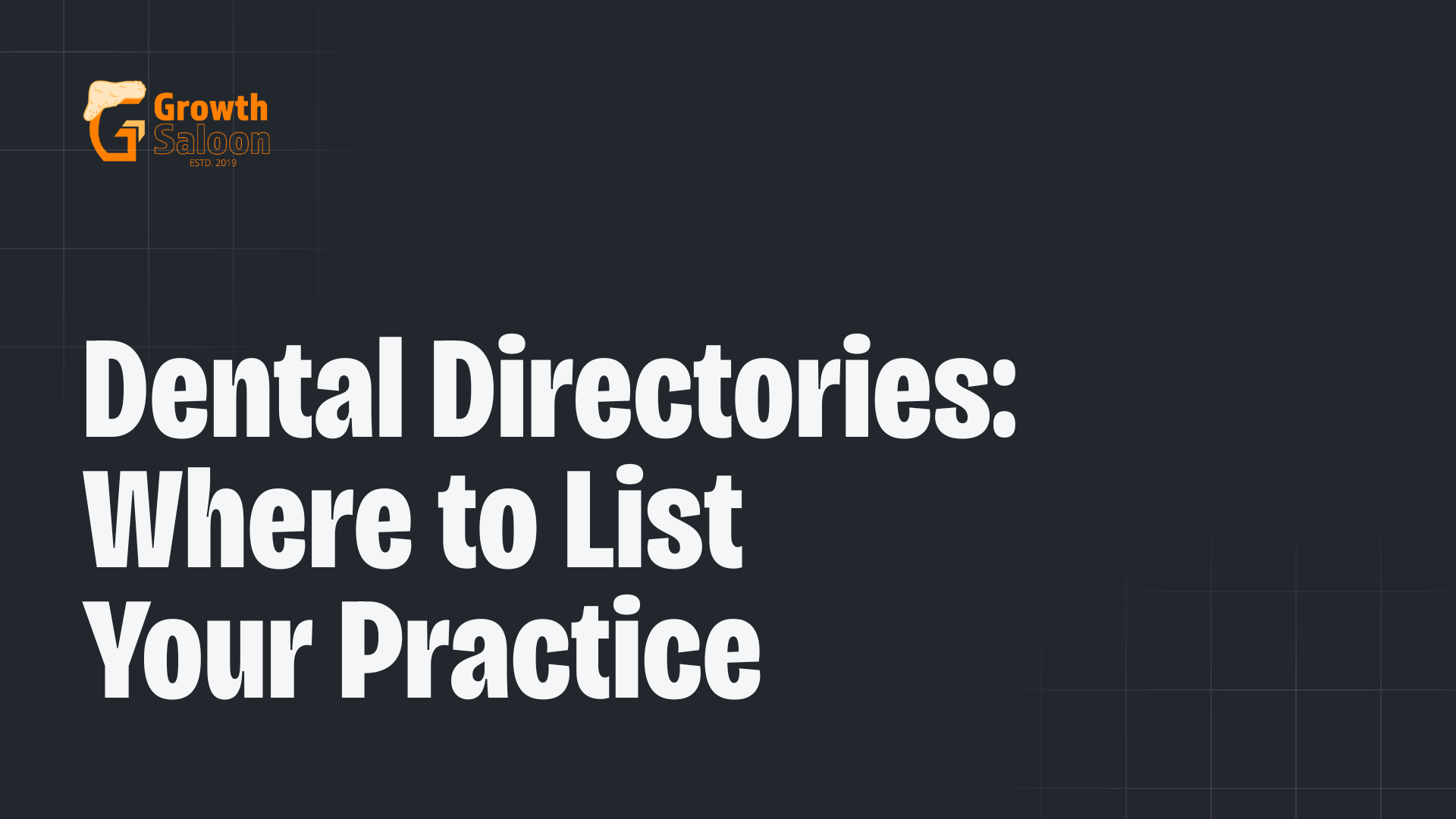 Dental Directories Where to List Your Practice