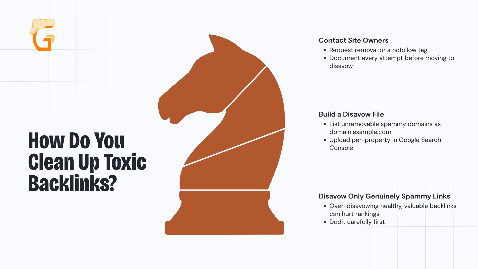 How Do You Clean Up Toxic Backlinks