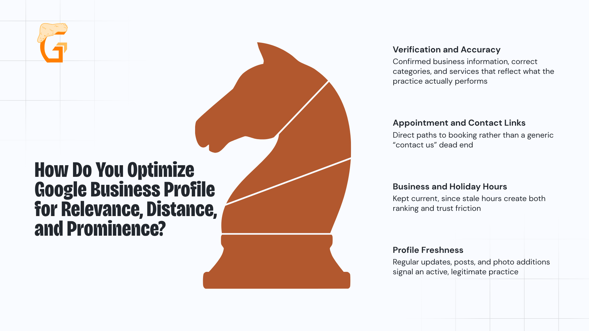 How Do You Optimize Google Business Profile for Relevance, Distance, and Prominence
